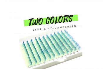 Farbige Wimpern Two Colors