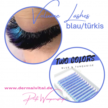 Farbige Wimpern, Colored Lashes