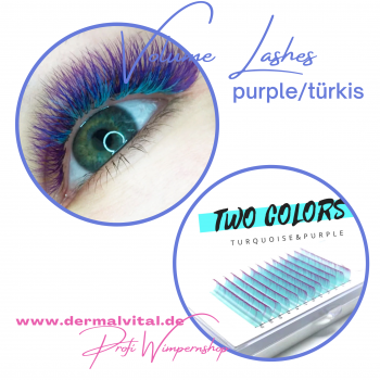 Farbwimpern, Colored Lashes, Candy Lashes