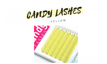 Yellow Lashes Candy Lashes