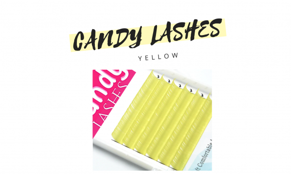 Yellow Lashes Candy Lashes