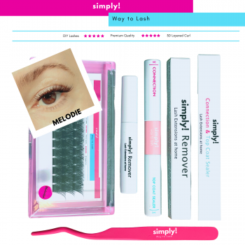 Starter Kit simply! Lash Extension, Melodie